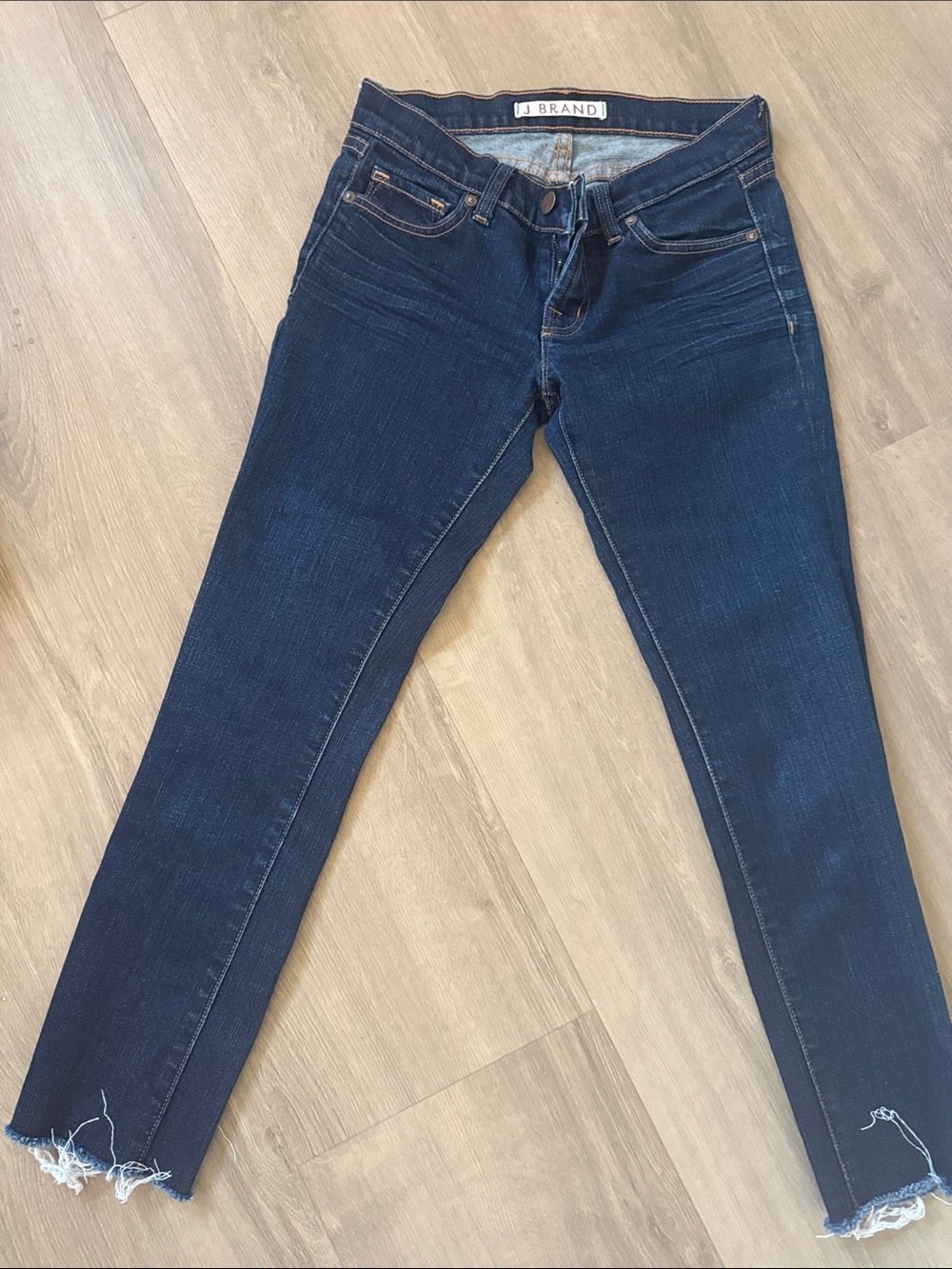 J Brand Women's Dark Blue Skinny Jeans